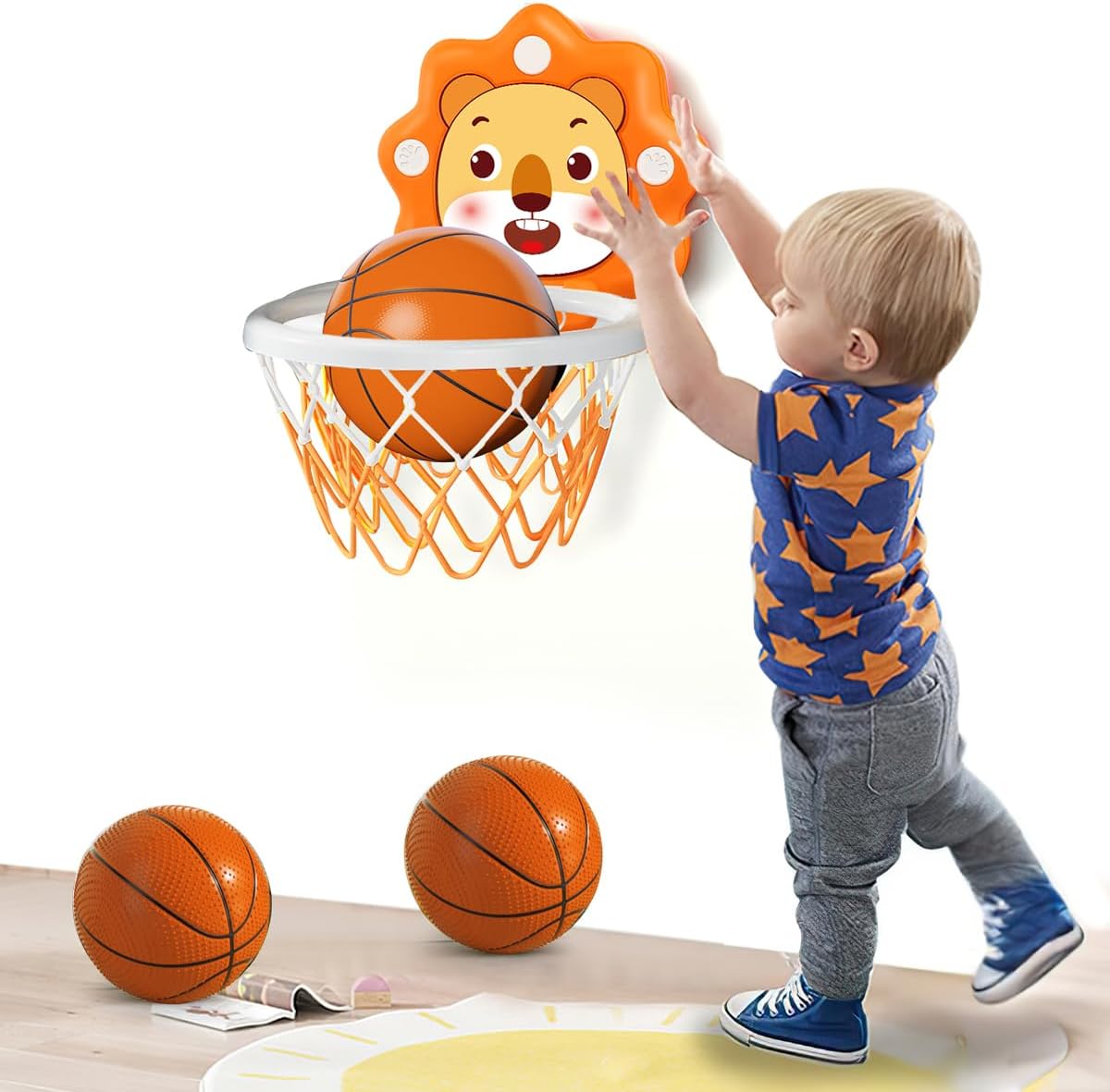 Kids Outdoor Basketball Hoop - طوق كرة سلة صغير داخلي للأطفال