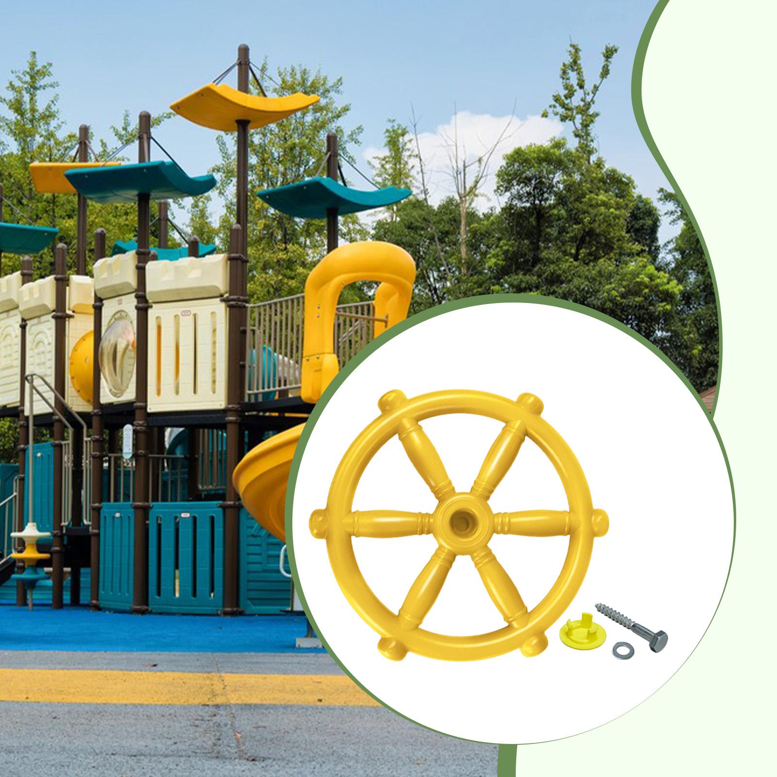 Kids Outdoor Ladder - لعبة عجلة قيادة سفينة القراصنة للأطفال،