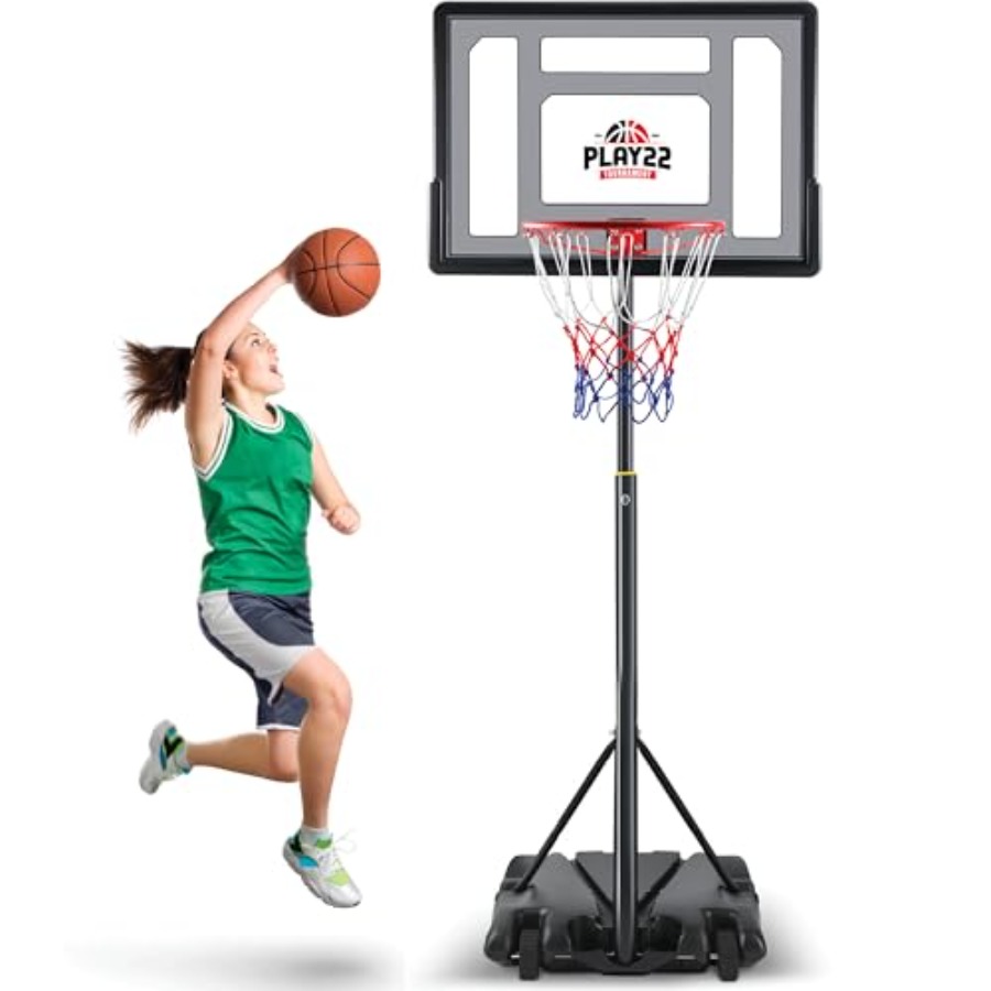 Kids Outdoor Basketball Hoop - حلبة كرة سلة خارجية للأطفال مع