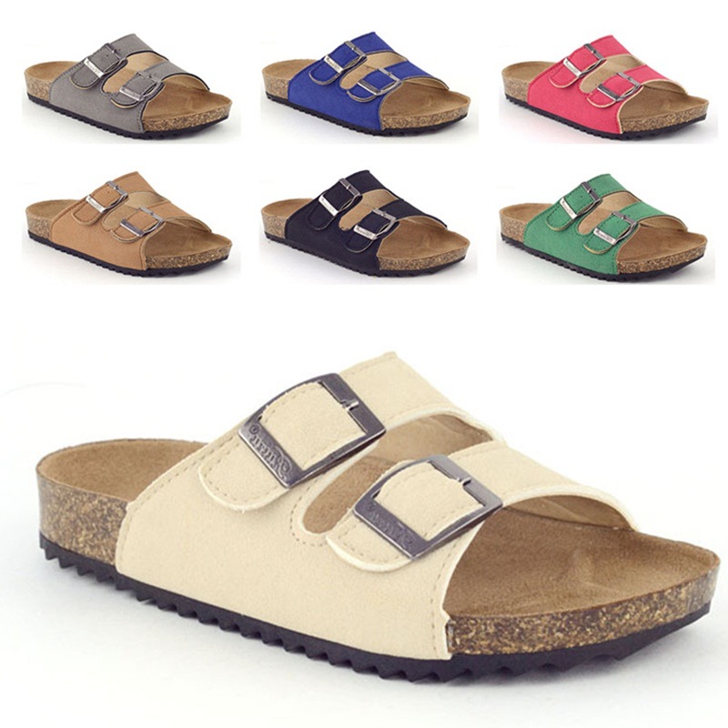 Kids Indoor Outdoor Slippers - نعال من الفلين للأطفال ، صنادل