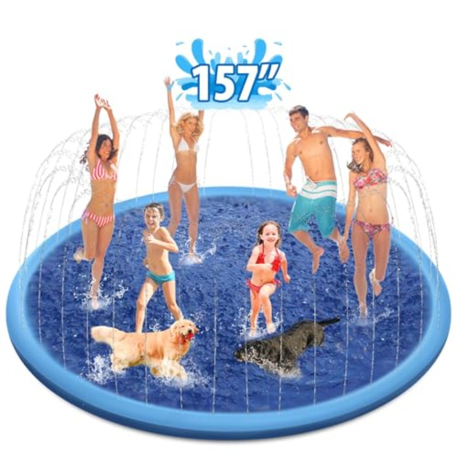 Kids Outdoor Mat - سجادة رش ماء خارجية للأطفال والكلاب: