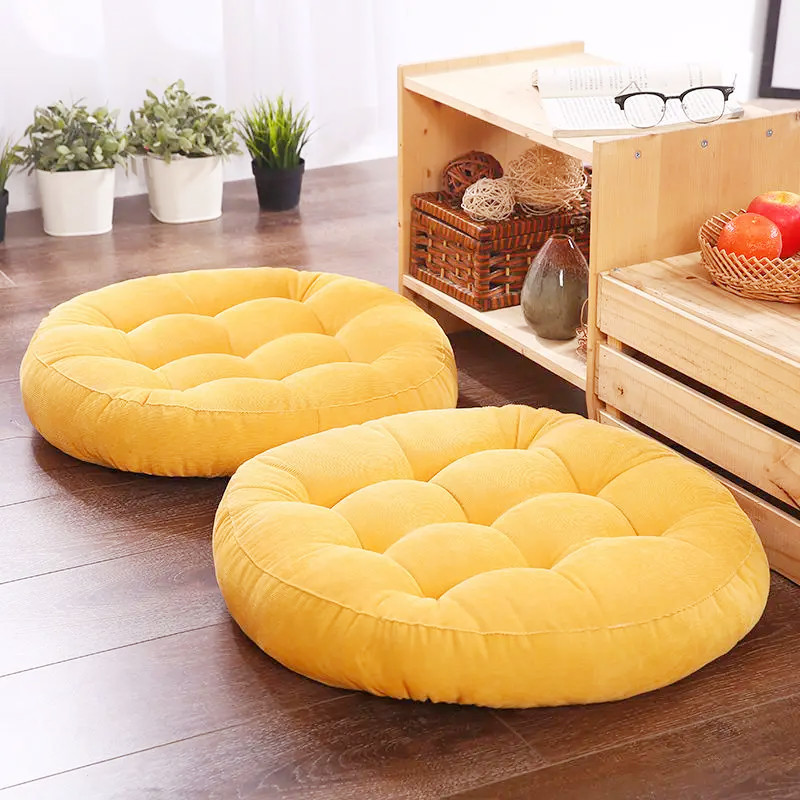 Kids Outdoor Floor Cushions - وسادة تأمل أرضية مستديرة للبالغين والأطفال