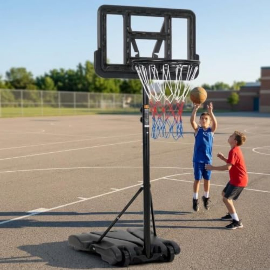 Kids Outdoor Basketball Hoop - حلبة كرة سلة للأطفال للاستخدام في