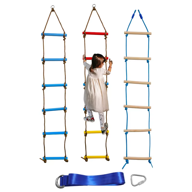 Kids Outdoor Ladder - سلم تسلق بطول 6.6 قدم للأطفال،