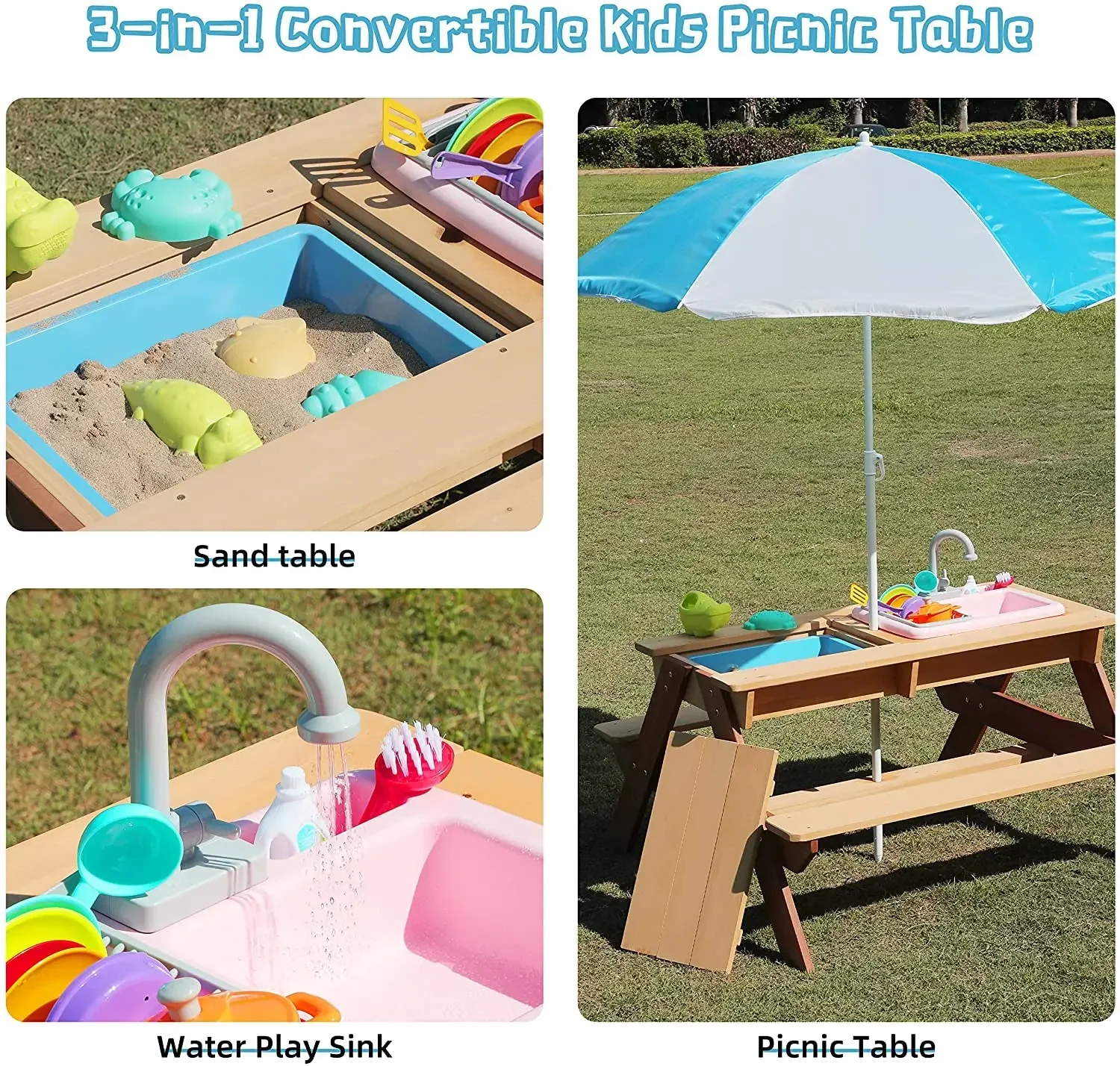 # طاولة نزهة للأطفال في الهواء - مراجعة Kids Outdoor Dining Set وسعره