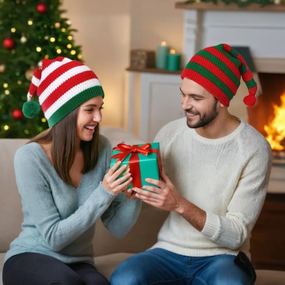 الكبار الاطفال قبعات عيد الميل - مراجعة Kids Outdoor Xmas Gifts وسعره