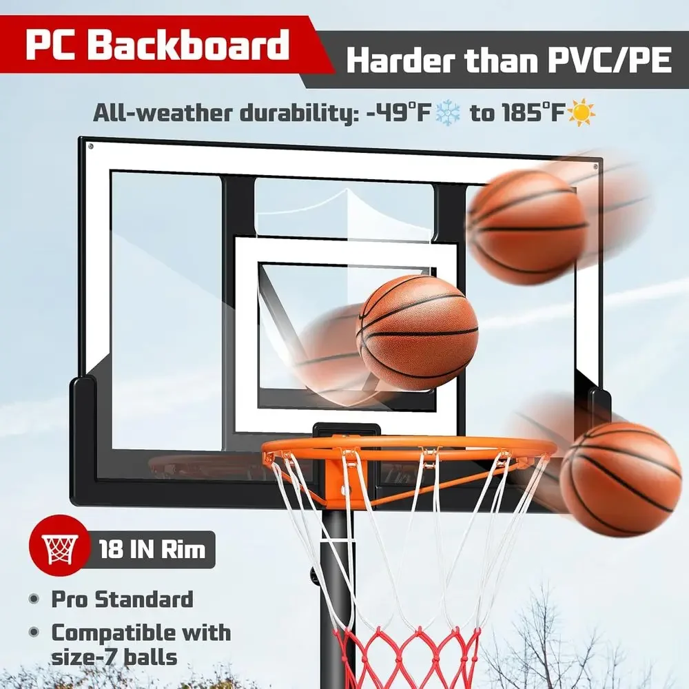 حلبة كرة سلة محمولة للاستخدام  - مراجعة Kids Outdoor Basketball Hoop وسعره