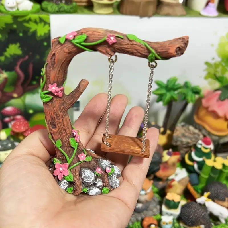 مجموعة أرجوحة حديقة خرافية مصغ - مراجعة Kids Outdoor Fairy Garden وسعره