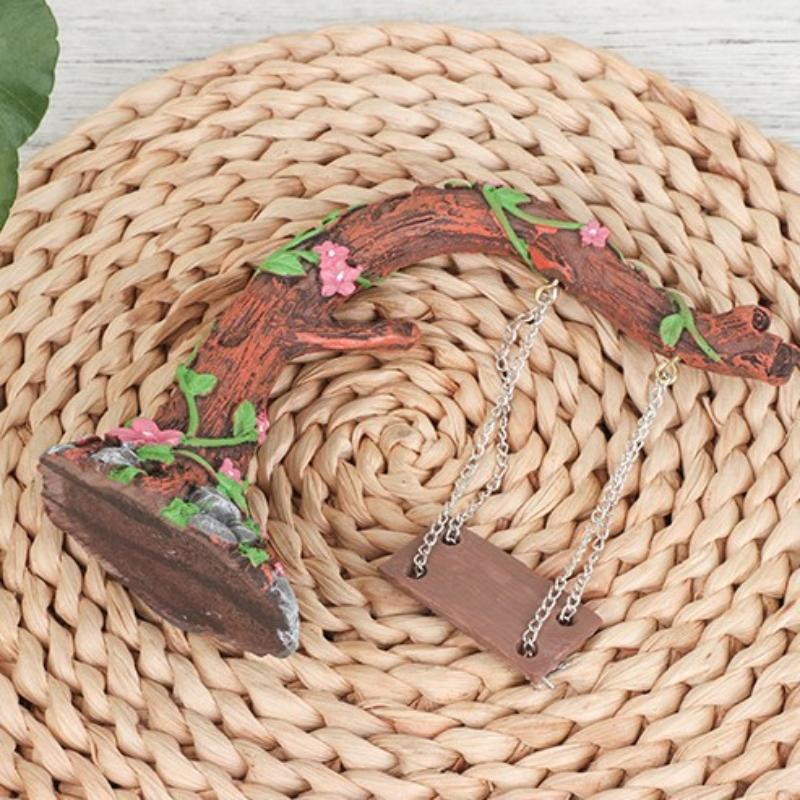 مجموعة أرجوحة حديقة خرافية مصغ - مراجعة Kids Outdoor Fairy Garden وسعره