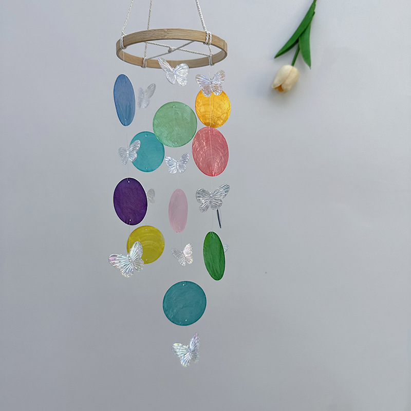 فراشة صدف الرياح الدقات حديقة  - مراجعة Kids Outdoor Fairy Garden وسعره