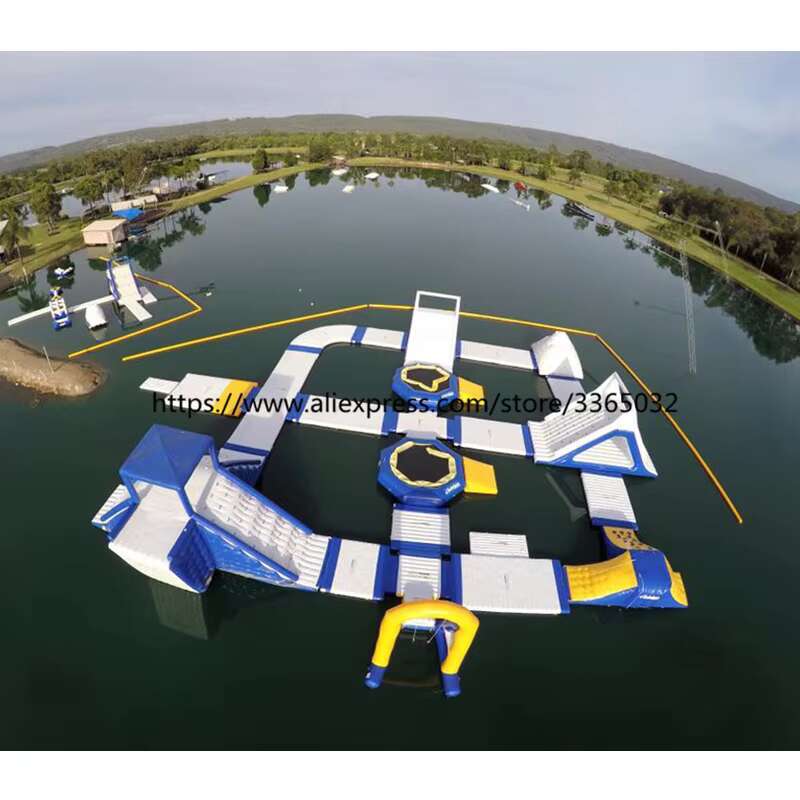 حديقة مائية عملاقة قابلة للنفخ - مراجعة Kids Outdoor Water Park وسعره