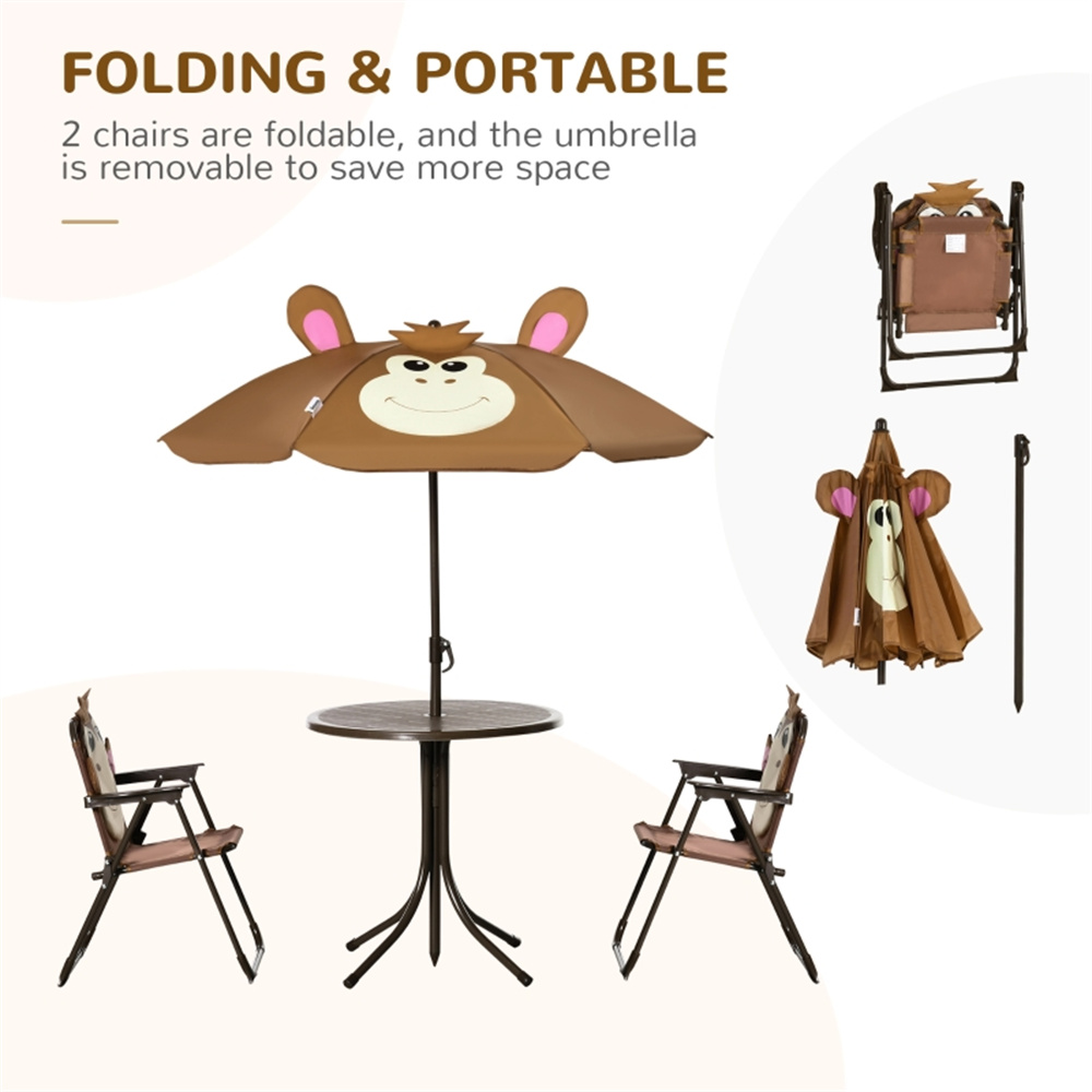 طقم طاولة وكراسي للأطفال بتصمي - مراجعة Kids Outdoor Dining Set وسعره