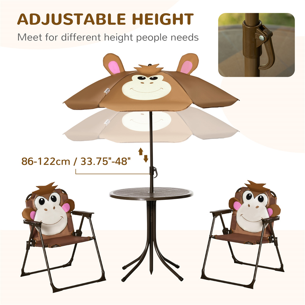 طقم طاولة وكراسي للأطفال بتصمي - مراجعة Kids Outdoor Dining Set وسعره
