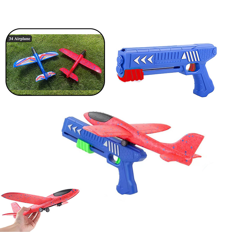 أطفال 24/34 سنتيمتر رغوة طائرة - مراجعة Kids Outdoor Xmas Gifts وسعره