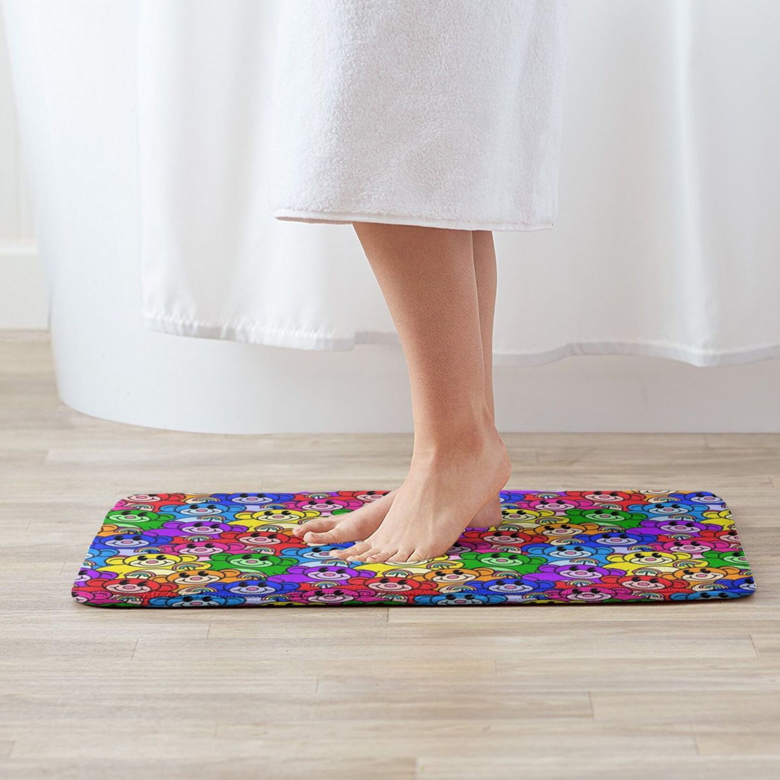 قوس قزح القرود السجاد حصيرة ال - مراجعة Kids Outdoor Floor Cushions وسعره