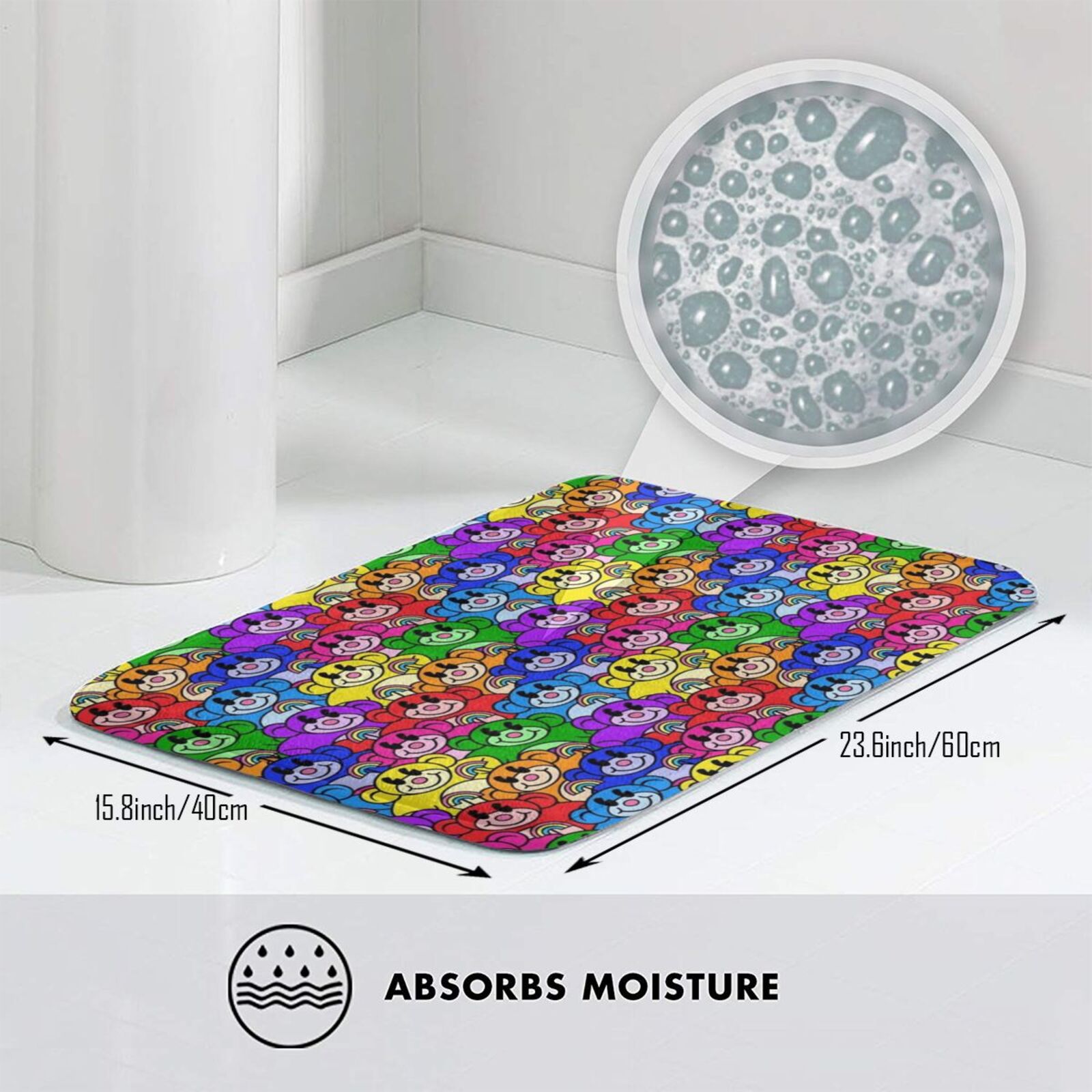 قوس قزح القرود السجاد حصيرة ال - مراجعة Kids Outdoor Floor Cushions وسعره