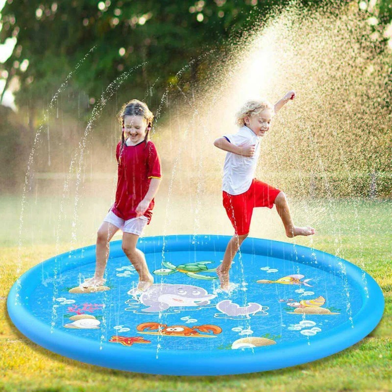 حمامات رذاذ الماء للأطفال في ا - مراجعة Kids Outdoor Mat وسعره