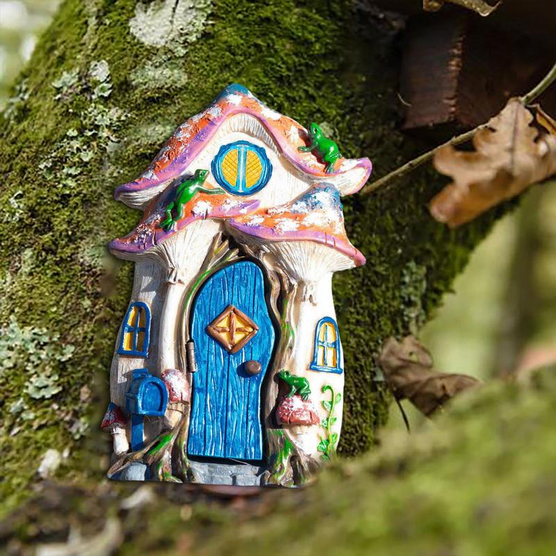 الجنية حديقة منزل خشبي شجرة ال - مراجعة Kids Outdoor Fairy Garden وسعره