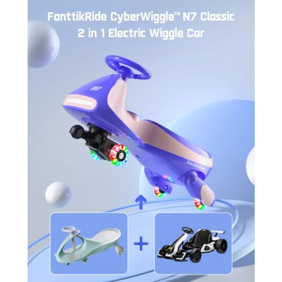 سيارة كهربائية كلاسيكية N7 مع  - مراجعة Ride On Toy Car وسعره