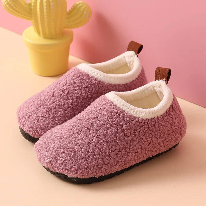الأطفال نعال من القطن الصلبة ا - مراجعة Kids Indoor Outdoor Slippers وسعره