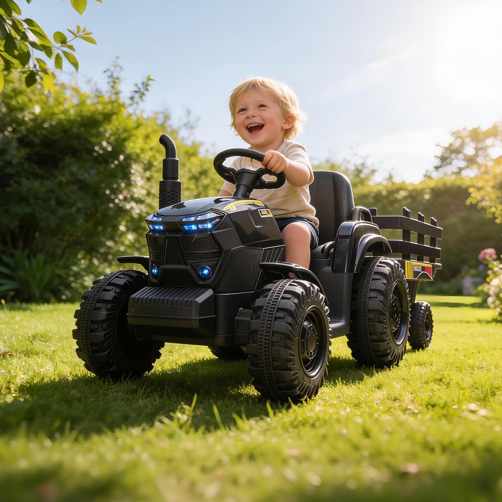 جرار كهربائي للأطفال 12 فولت م - مراجعة Kids Outdoor Music وسعره