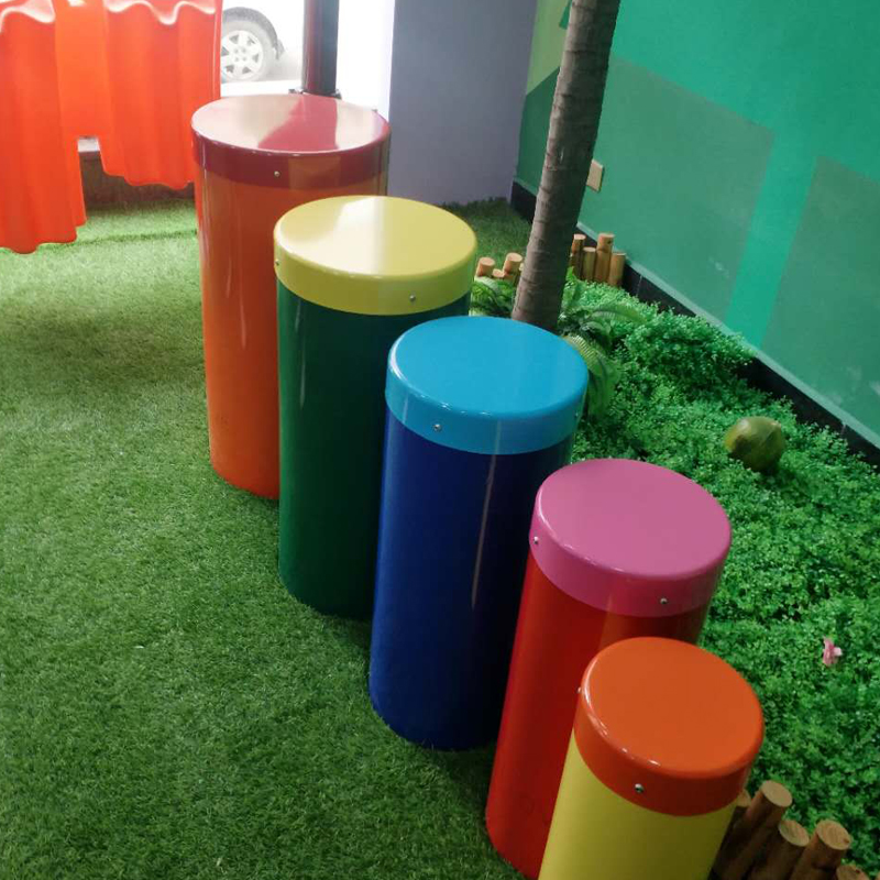 مجموعة طبول إيقاعية ملونة بتصم - مراجعة Kids Outdoor Music وسعره