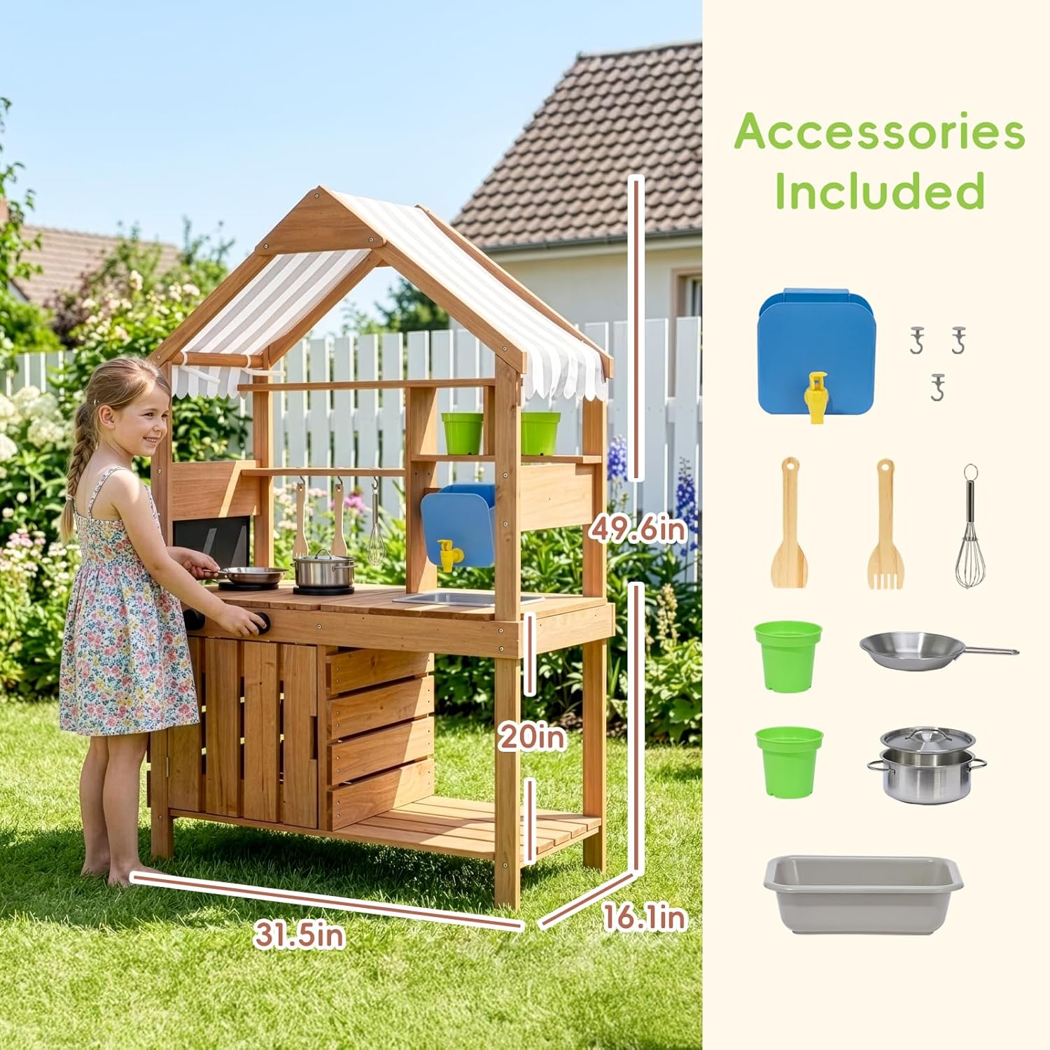 # مجموعة ألعاب الطين الخارجية  - مراجعة Kids Outdoor Chalkboard وسعره