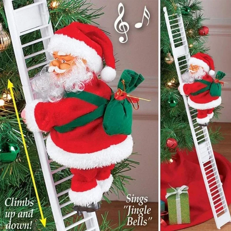 سلم كهربائي تسلق سانتا كلوز عي - مراجعة Kids Outdoor Ladder وسعره