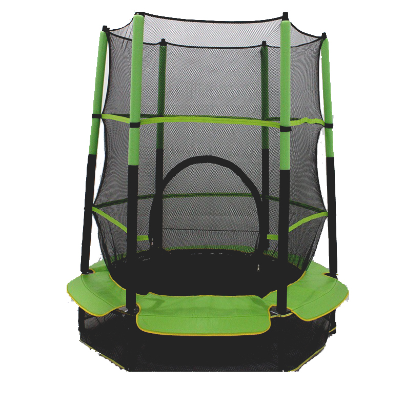 ترامبولين ترفيهي خارجي مع سياج - مراجعة Kids Outdoor Ladder وسعره