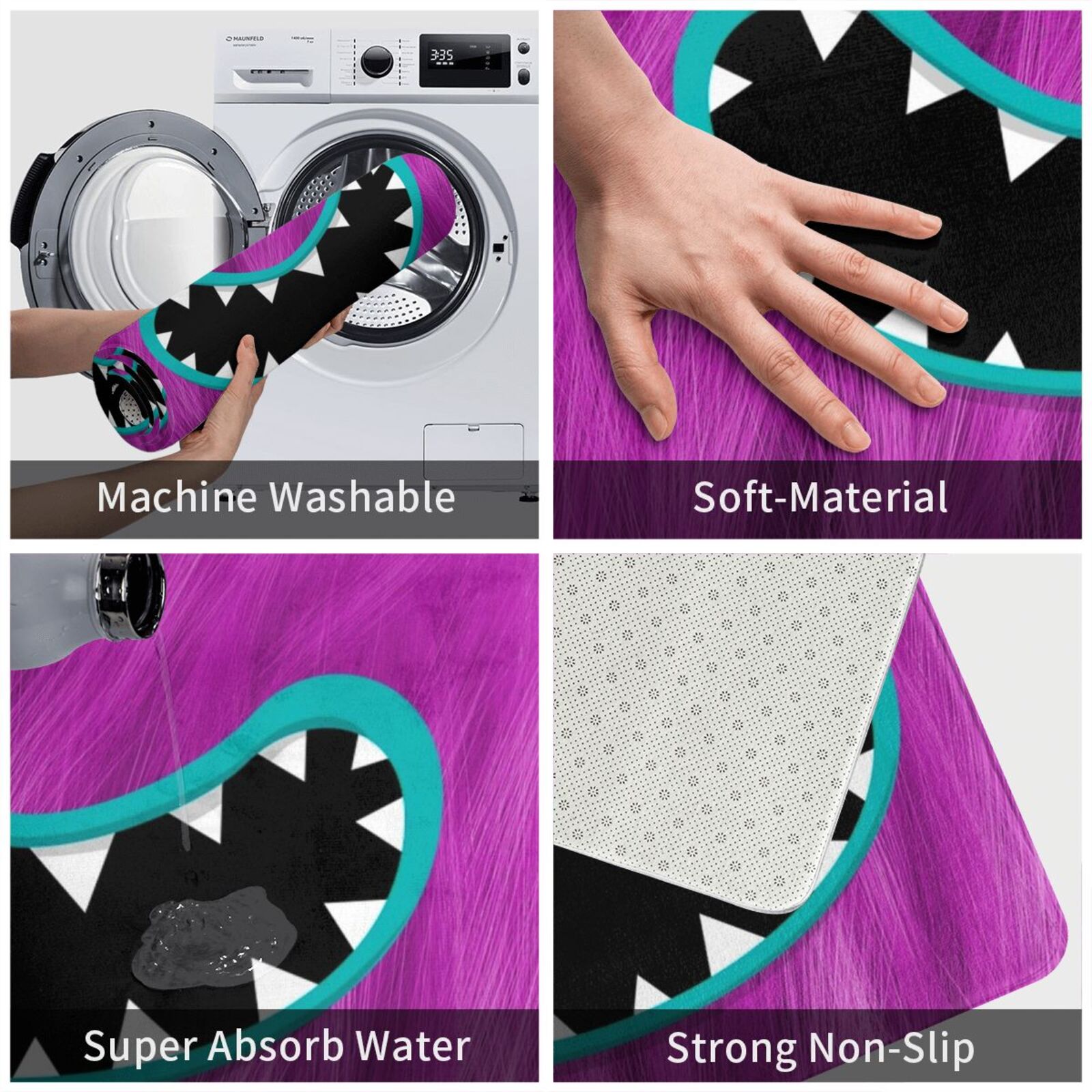 وسادة سجادة على شكل فم مونستر، - مراجعة Kids Outdoor Floor Cushions وسعره