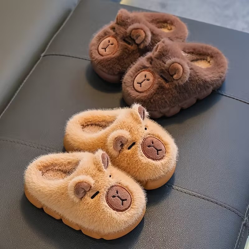خريف شتاء دافئ نعال من القطن ل - مراجعة Kids Indoor Outdoor Slippers وسعره