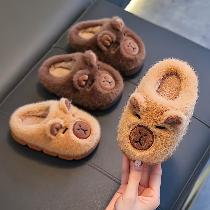 خريف شتاء دافئ نعال من القطن ل - مراجعة Kids Indoor Outdoor Slippers وسعره