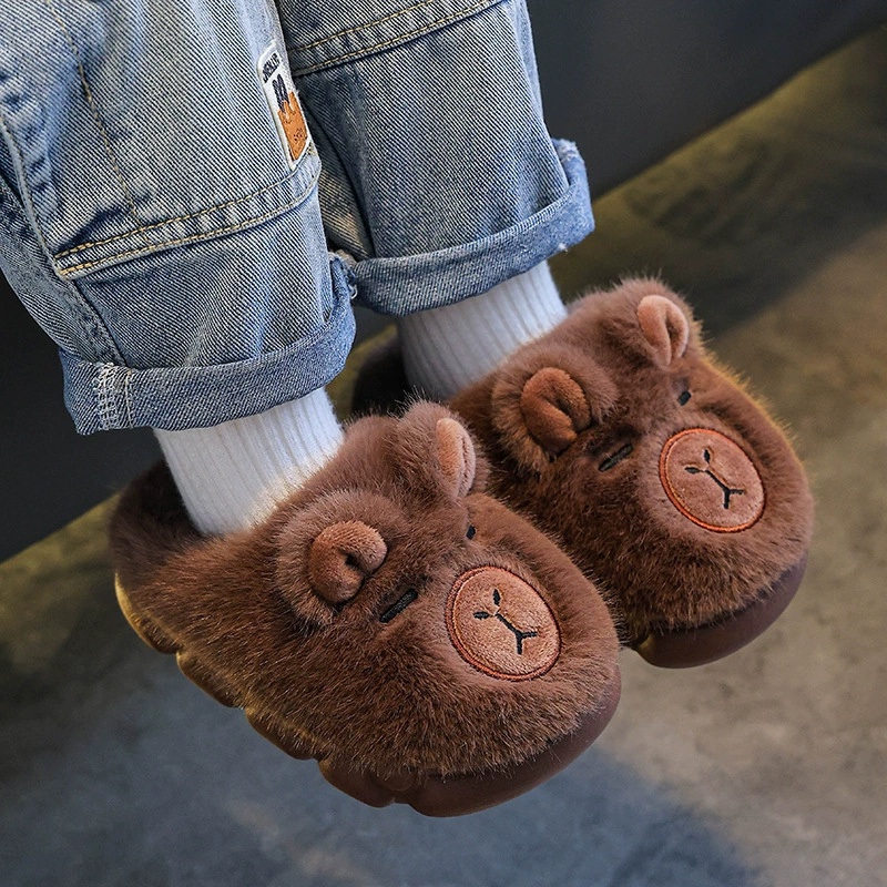 خريف شتاء دافئ نعال من القطن ل - مراجعة Kids Indoor Outdoor Slippers وسعره