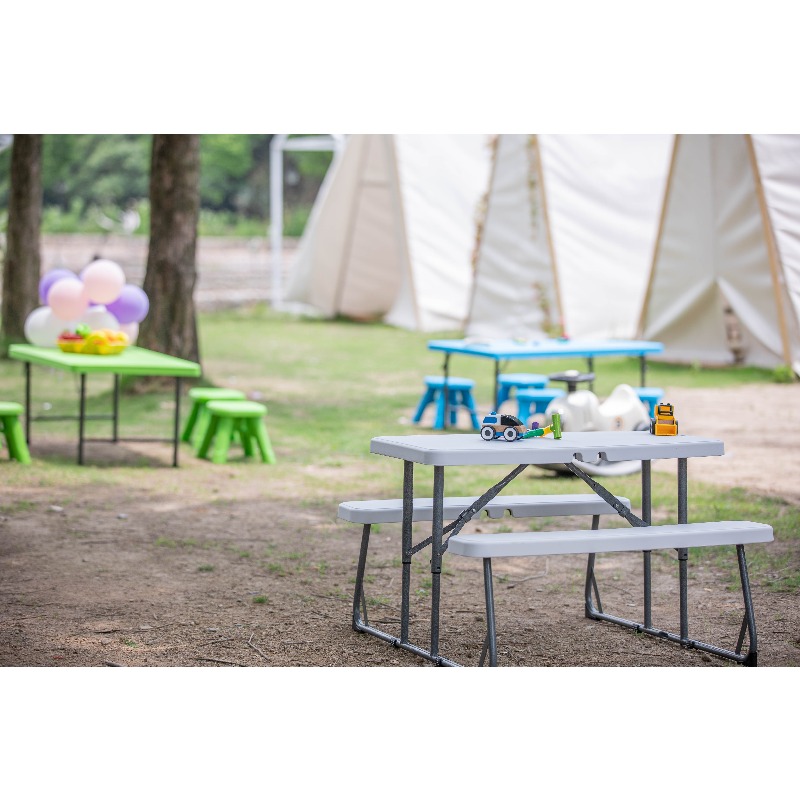 طاولة نزهة قابلة للطي للأطفال  - مراجعة Kids Outdoor Dining Set وسعره
