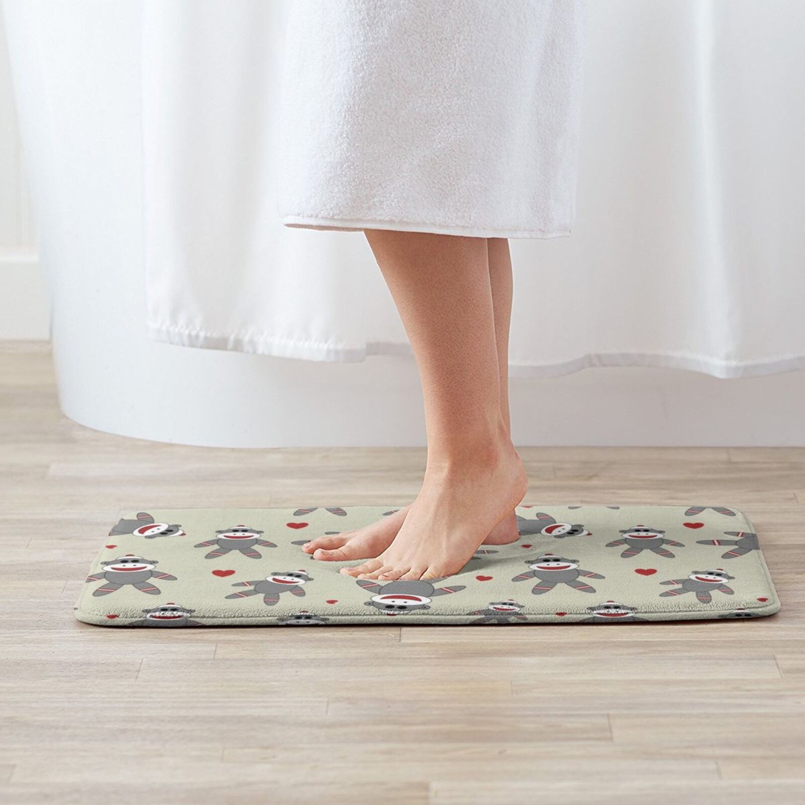 لطيف جورب قرد السجاد حصيرة الب - مراجعة Kids Outdoor Floor Cushions وسعره