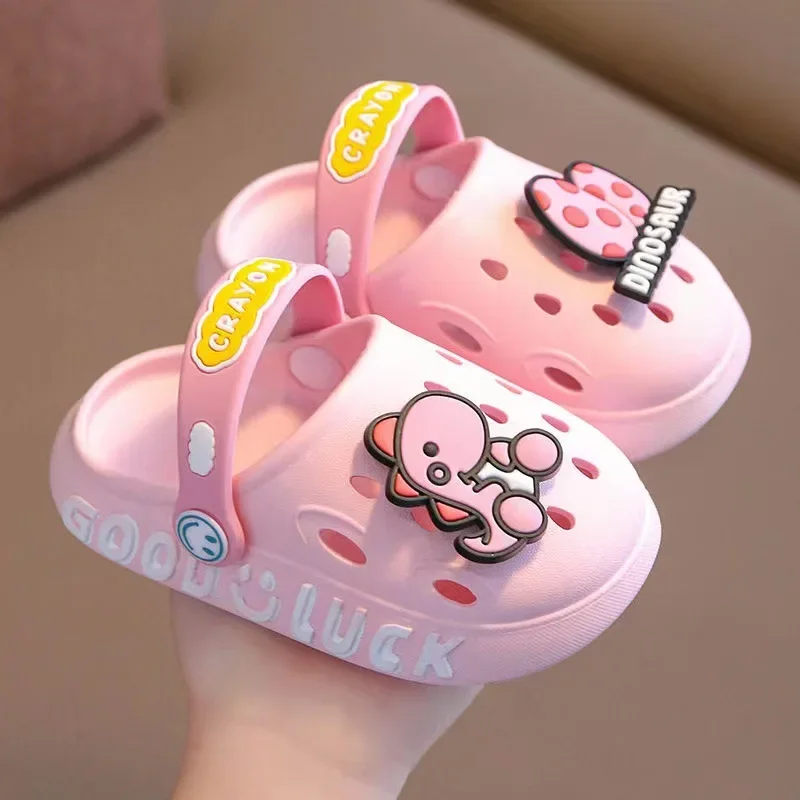 لطيف جديد الحيوان طفل الفتيان  - مراجعة Kids Indoor Outdoor Slippers وسعره