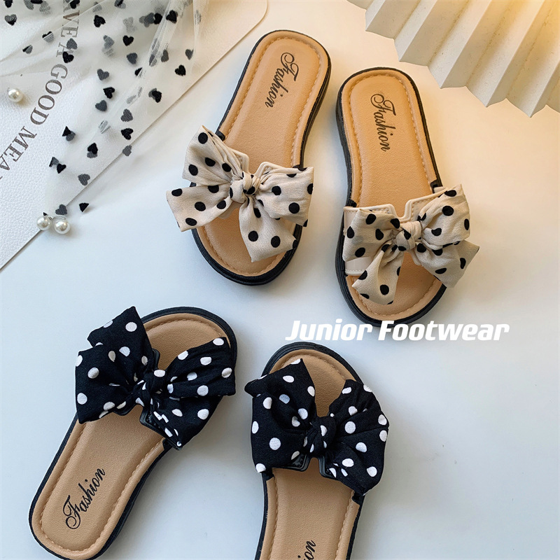 شباشب أطفال أنيقة بتصميم فيونك - مراجعة Kids Indoor Outdoor Slippers وسعره