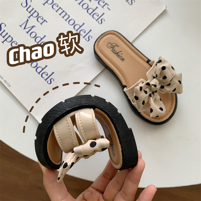 شباشب أطفال أنيقة بتصميم فيونك - مراجعة Kids Indoor Outdoor Slippers وسعره