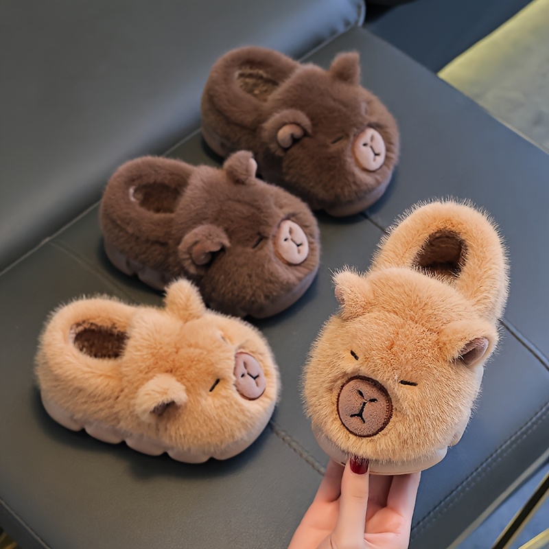 أطفال شتاء دافئ نعال من القطن  - مراجعة Kids Indoor Outdoor Slippers وسعره