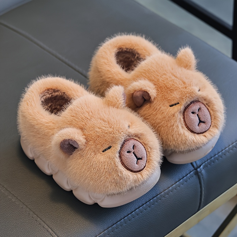 أطفال شتاء دافئ نعال من القطن  - مراجعة Kids Indoor Outdoor Slippers وسعره