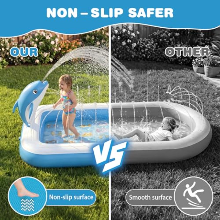 سجادة لعب قابلة للنفخ من البول - مراجعة Kids Outdoor Mat وسعره