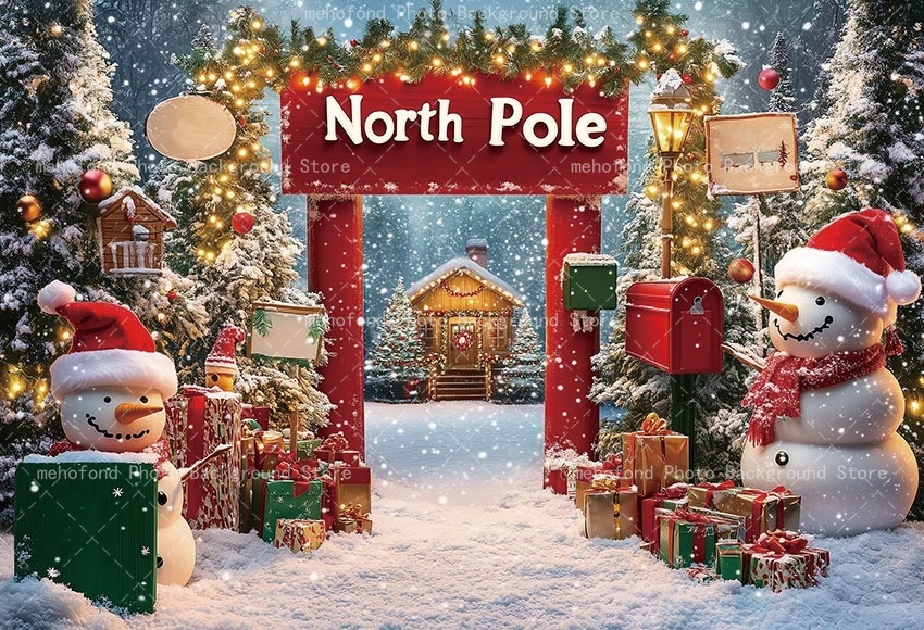 Mehofond التصوير خلفية القطب ا - مراجعة Kids Outdoor Xmas Gifts وسعره