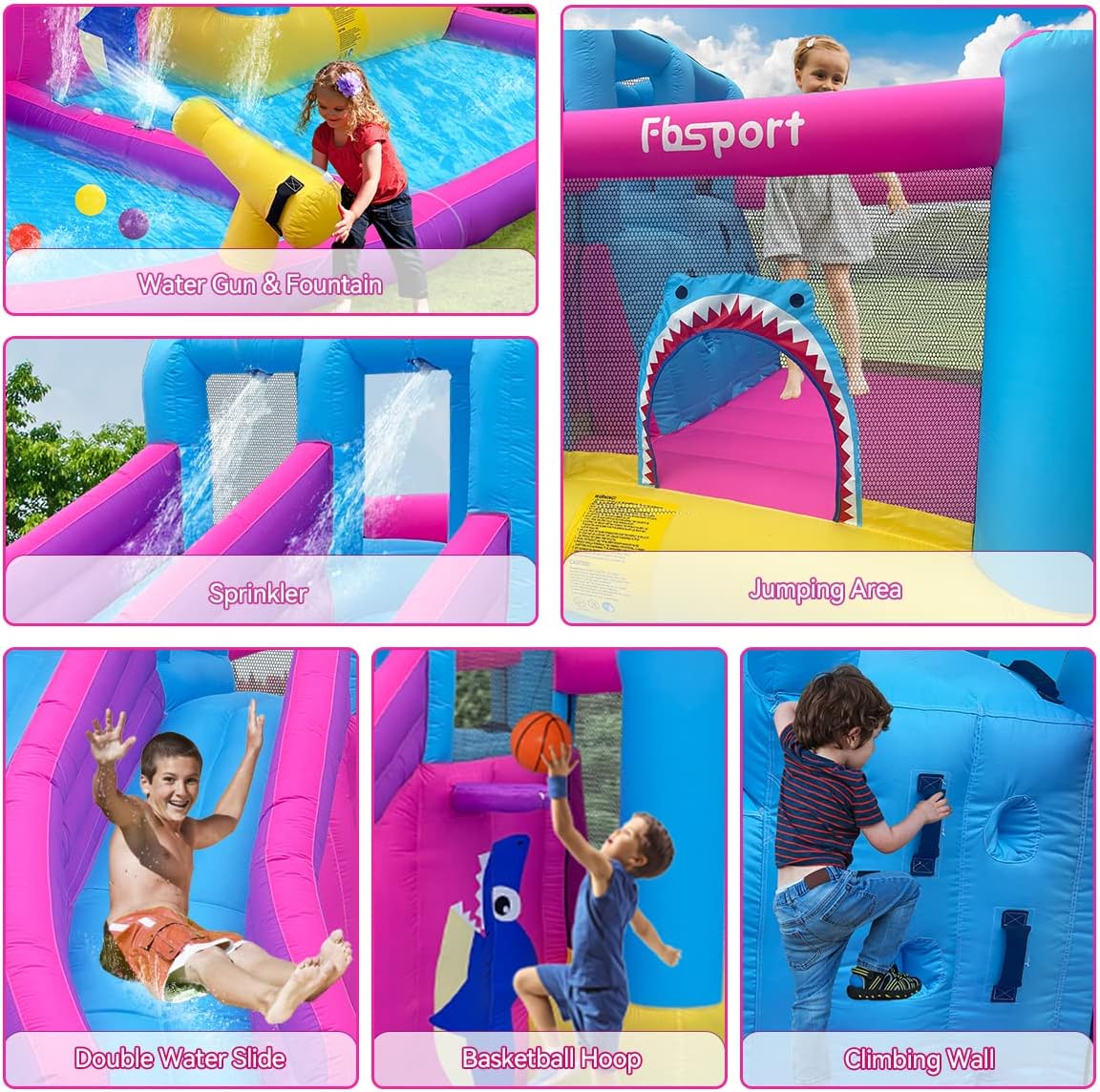 منزلق مائي مزدوج قابل للنفخ لل - مراجعة Kids Outdoor Ball وسعره
