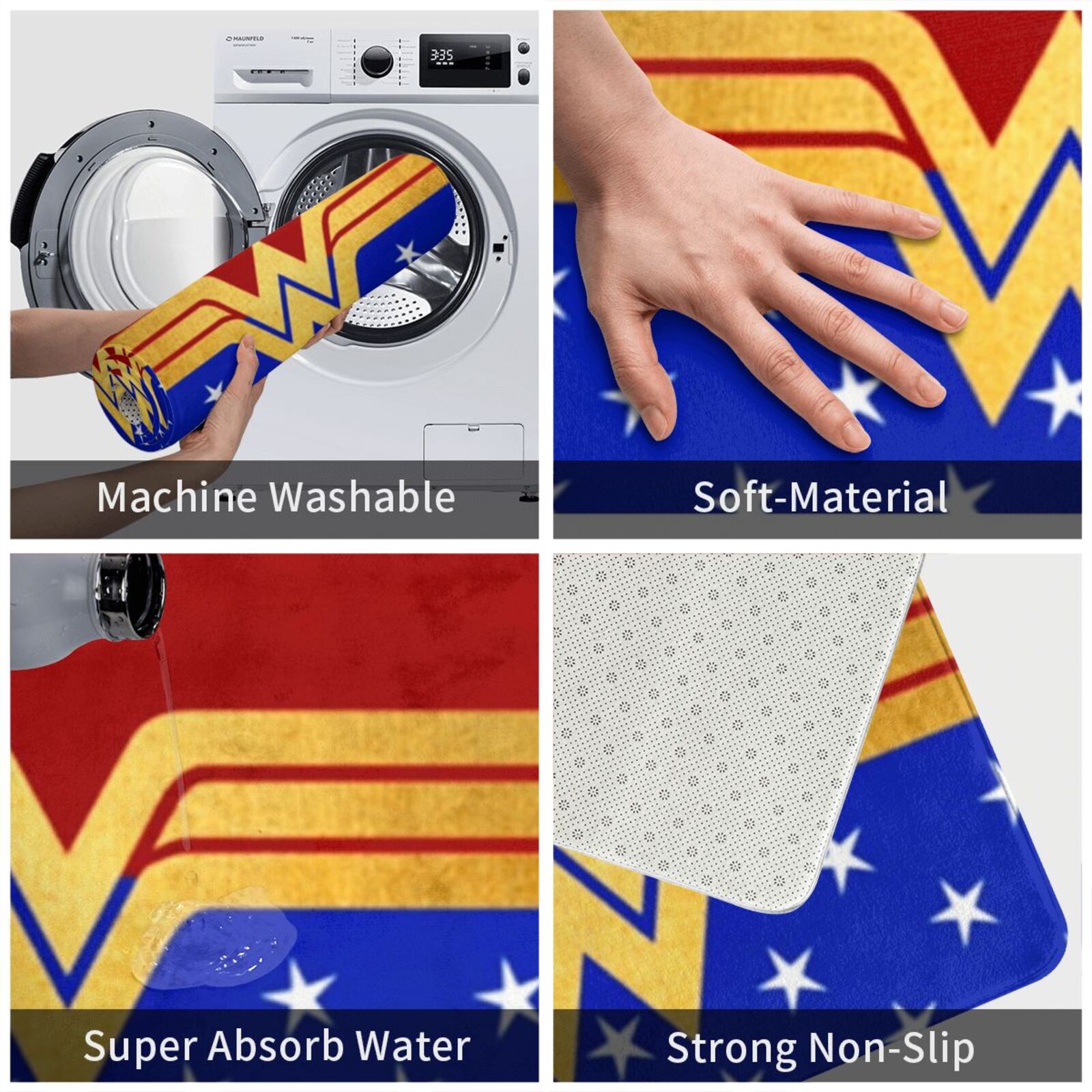 سجادة جولدن ريترو ووندر وومن ك - مراجعة Kids Outdoor Floor Cushions وسعره