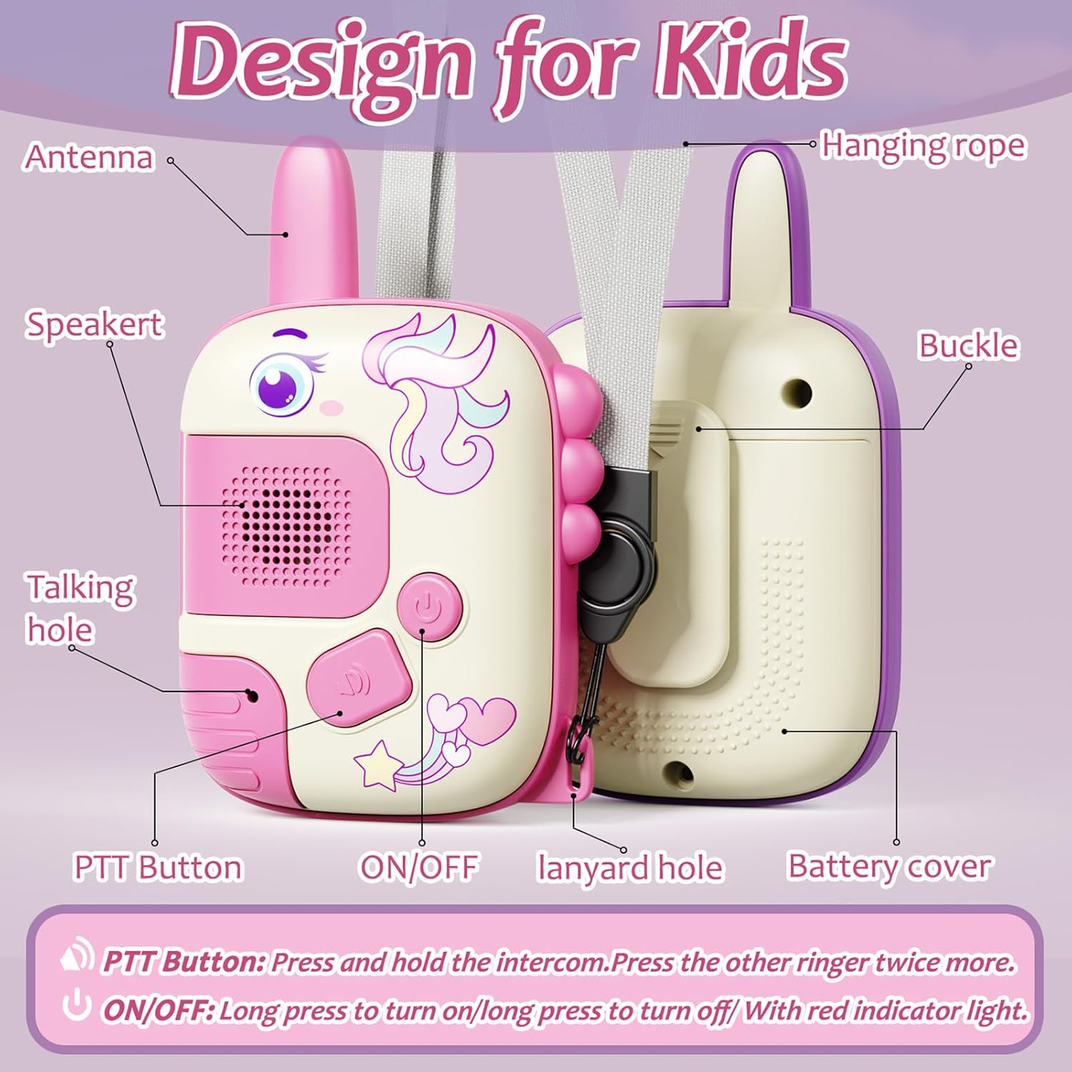 قطعتان من ألعاب جهاز الاتصال ا - مراجعة Kids Outdoor Xmas Gifts وسعره