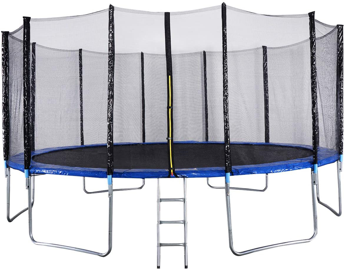 ترامبولين للقفز PVC قابل للطي  - مراجعة Kids Outdoor Ladder وسعره